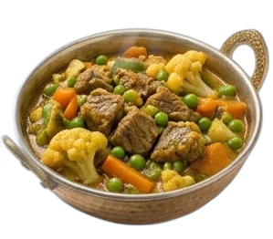Ternera con Sabji