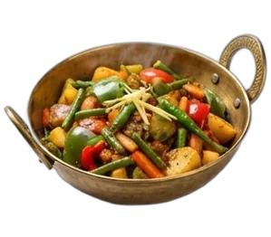 Vegetales Karahi